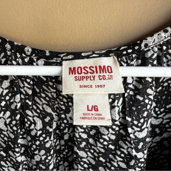Mossimo Supply Co Boho Long Sleeve Blouse - SZ Large - Lightweight Modest Casual - Picture 3 of 5